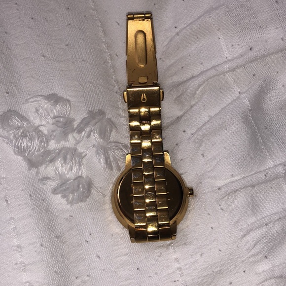 USED GOLD NIXON WATCH OBO - Picture 4 of 11